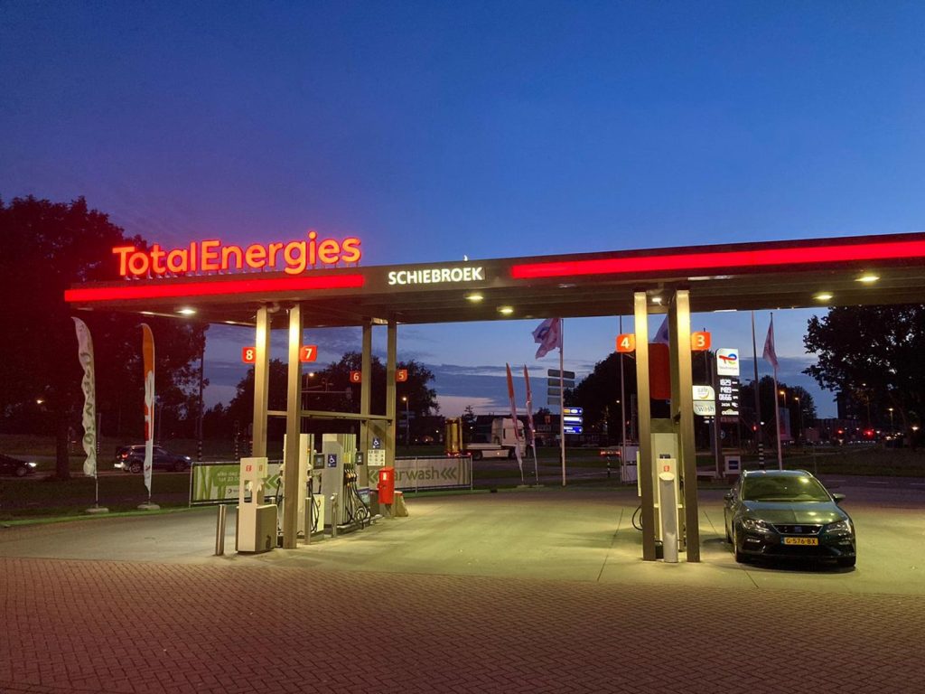 TotalEnergies Schiebroek omkleuring