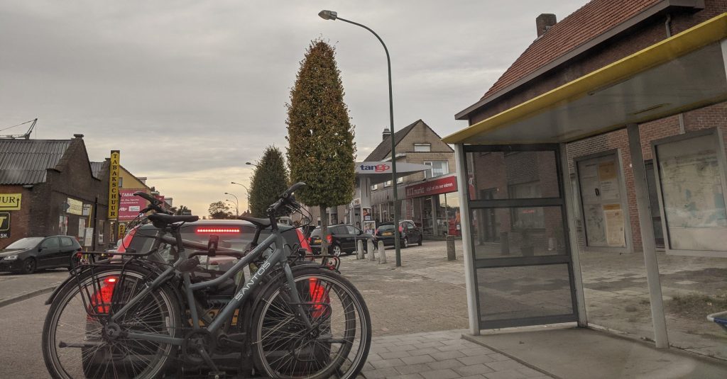 Rij tankstation Baarle-Hartog
