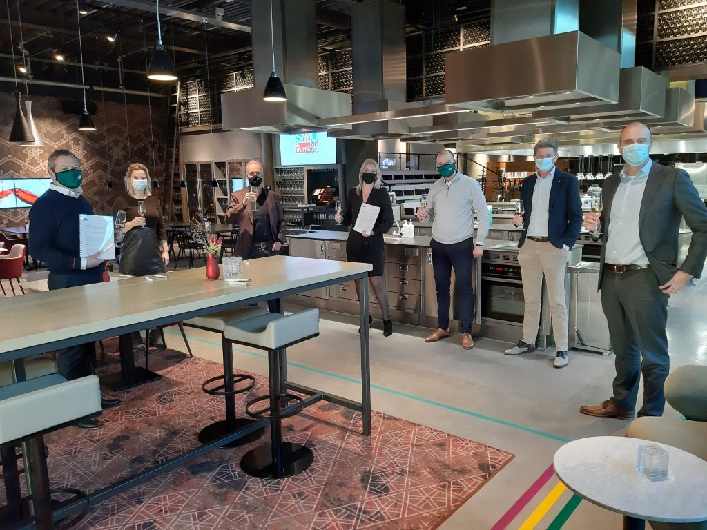 SWO De Splinter en Sligro ondertekening