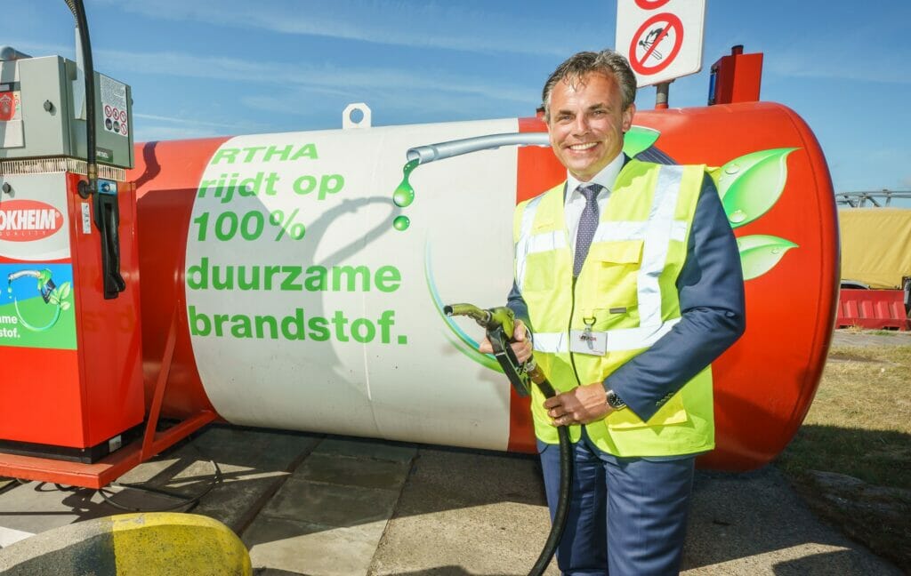 pilot HVO100 Rotterdam The Hague Airport